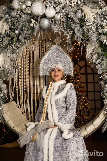 Дед мороз и снегурочка домой