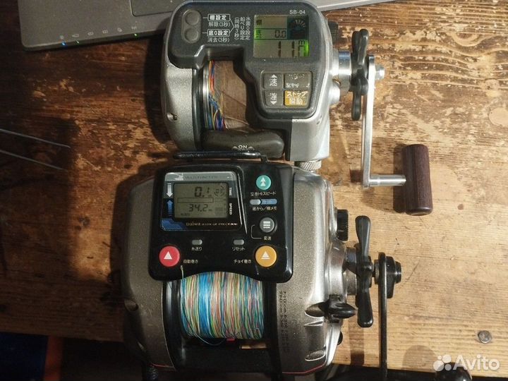 Электро катушки Ryobi, Daiwa