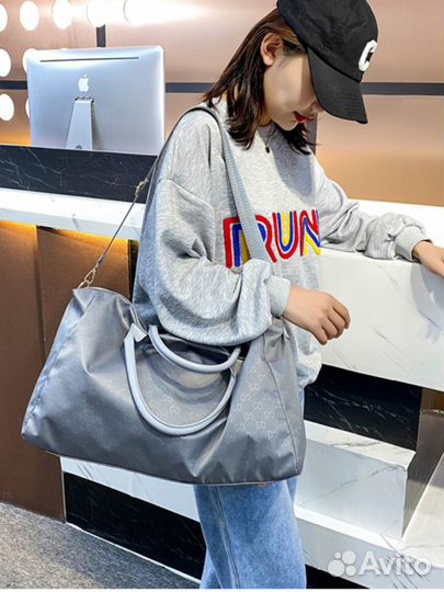 Сумка шоппер спортивная для фитнеса вместительная