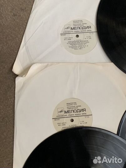 Виниловые пластинки6 шт