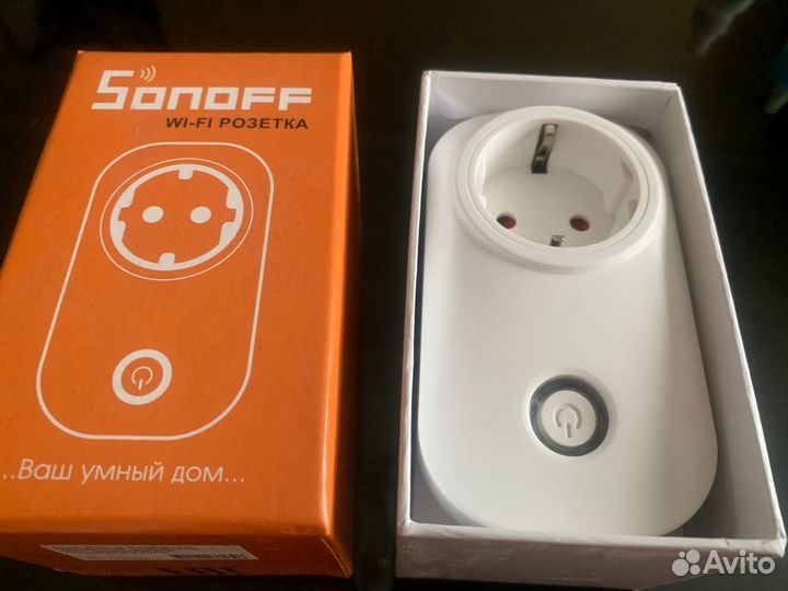 Sonoff розетка