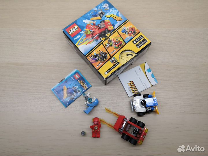 Lego Super heroes 76063 Капитан Холод против Флэша