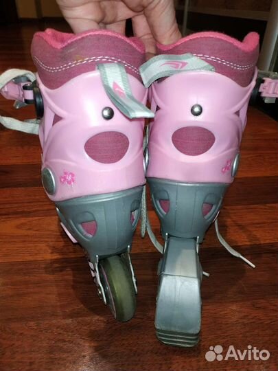 Ролики детские 29-32 шлем защита