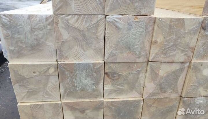 Брус строганный из лиственницы 140x140x6000 мм