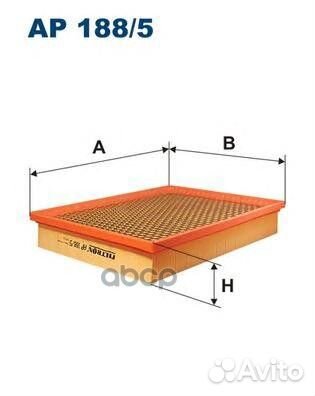 Фильтр воздушный saab 9-3 1.8 04- AP 188/5 Filtron