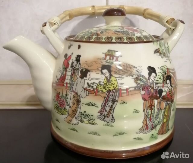 Китайский винтажный заварочный чайник новый