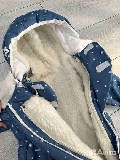 Зимний комбинезон трансформер для мальчика