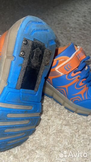 Кроссовки-ролики р.29-30