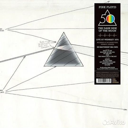 Виниловая пластинка pink floyd - Dark Side Of The