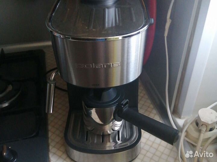 Кофеварка рожковая новая, Polaris PCM 4008 AL