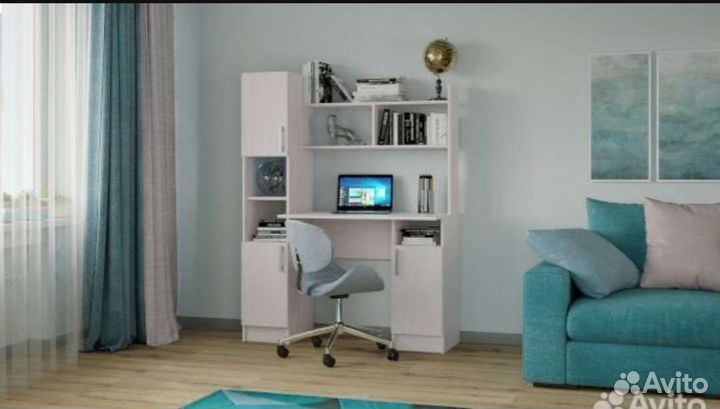 Компьютерный стол пкс-6, разные расцветки. Новый