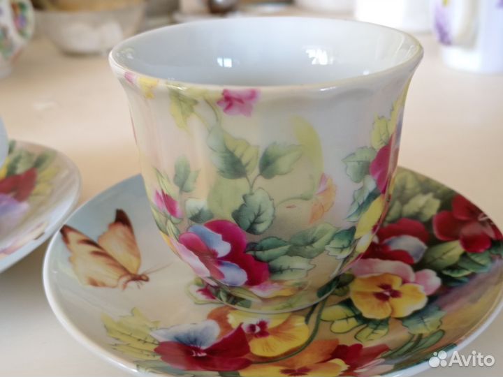 Чашка с блюдцем