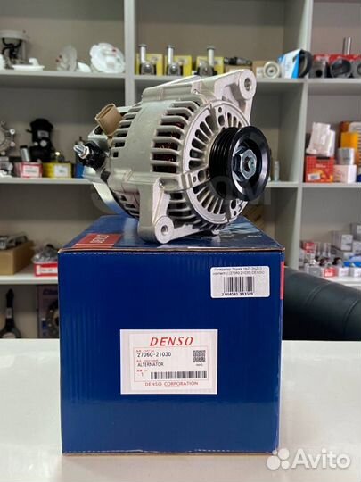 Генератор Toyota 1NZ/ 2NZ (3 контакта/ 80A) denso