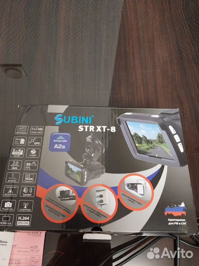 Видеорегистратор subini STR XT-8 нерабочий