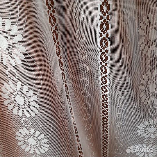 Отрез тюли 6 м