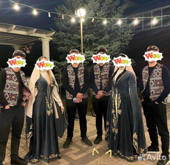 Кавказский национальный костюм