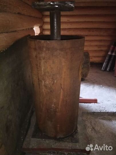 Печь для бани из 630 трубы