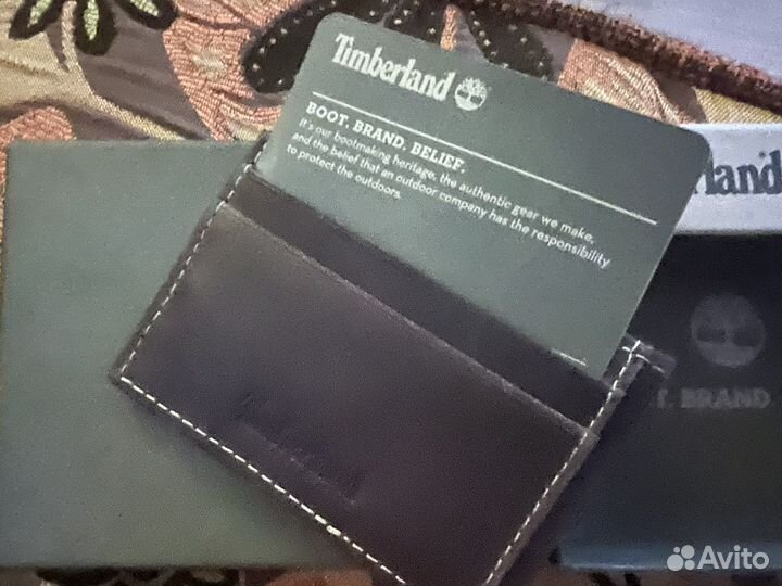 Визитница картхолдер timberland