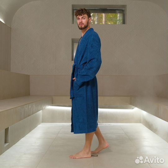 Халат махровый мужской King