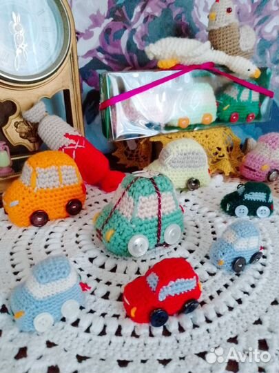 Вязаные игрушки ручной работы