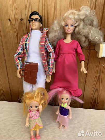 Кукла барби, кен, эльза, анна