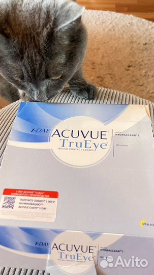 Контактные линзы acuvue trueye