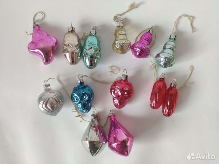 Елочные игрушки СССР