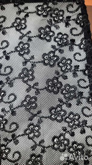 Перчатки женские кожа с гипюром GsG Европа