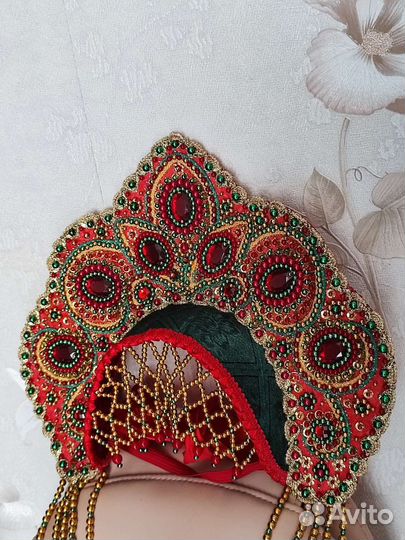 Кокошник ручной работы, г. Углич