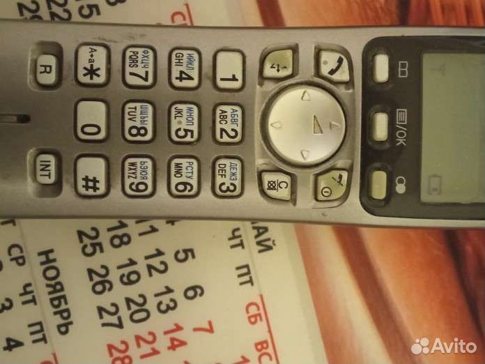 Радиотелефон panasonic с автоответчиком