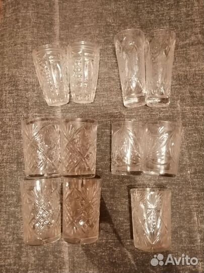 Хрустальная посуда СССР