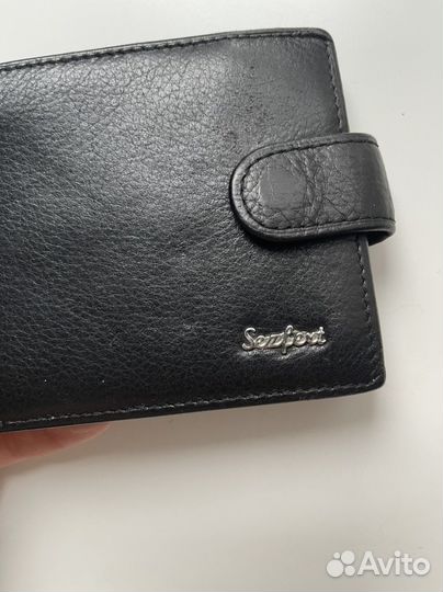 Кошелек мужской кожаный