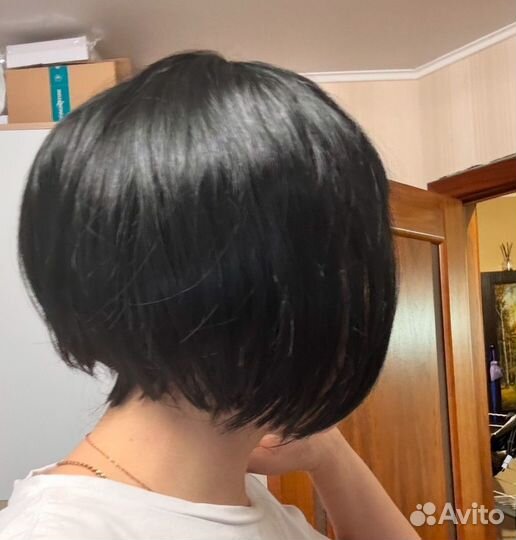 Парик черный