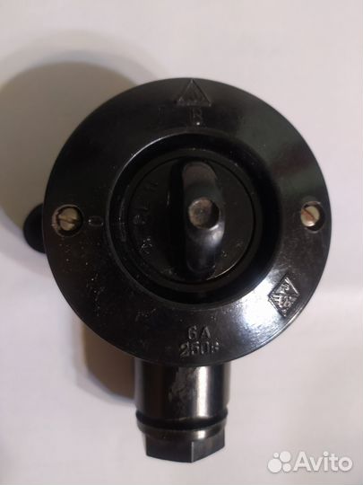 Выключатель электрический, ретро СССР