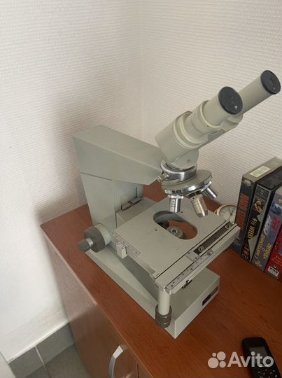 Микроскоп ау-12 с подсветкой