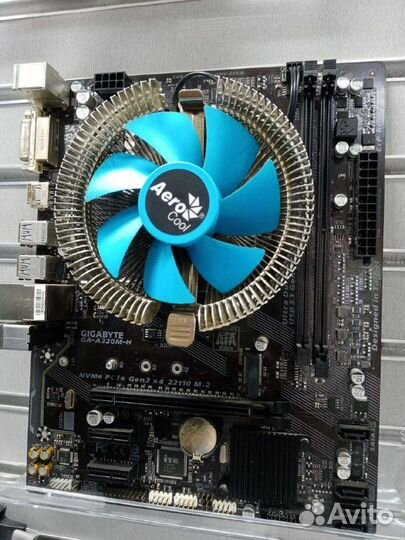 Комплект gigabayte GA-A320M-H/AMD A8 9600 /84