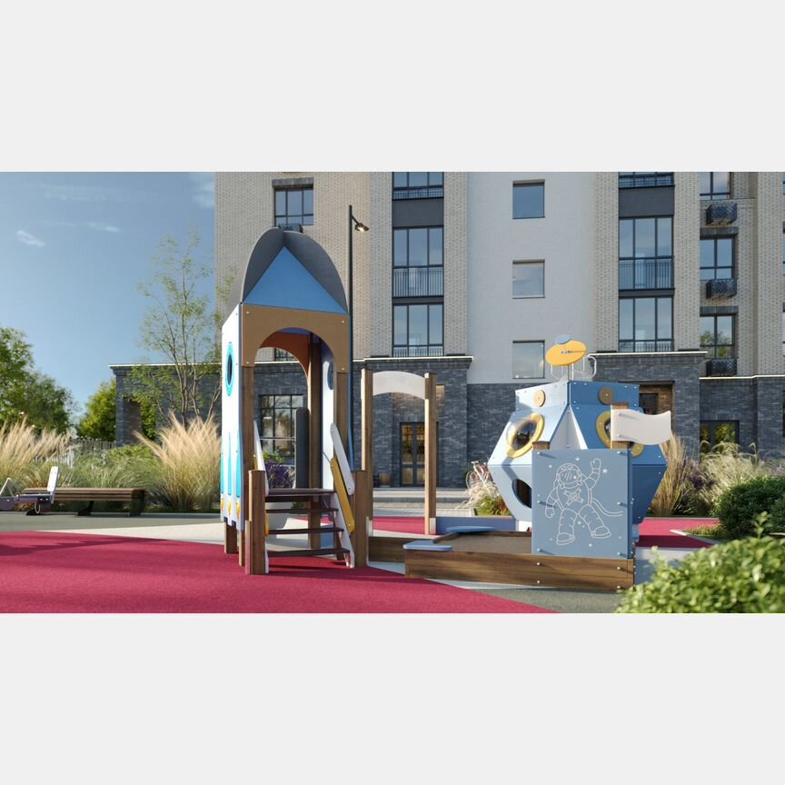 1-к. квартира, 41,1 м², 2/15 эт.