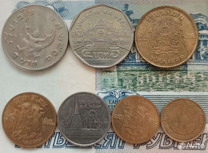 Монеты тайланда