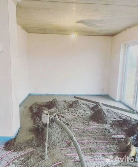 Полусухая стяжка пола