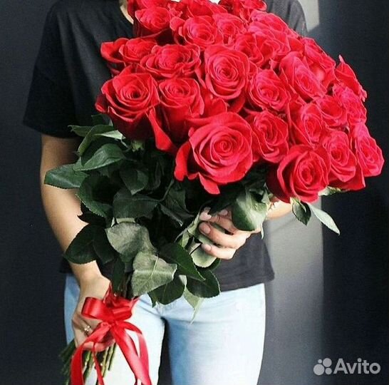 Высокие розы, букеты, цветы Доставка