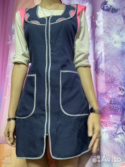 Фартук форма няни спецодежда