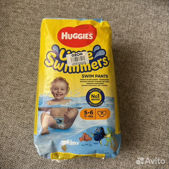 Huggies Little Swimmers. Размер 5-6 (12-18кг)