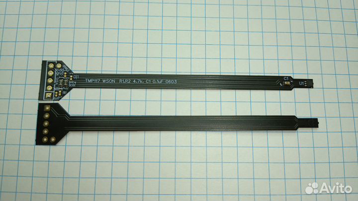 Модуль датчика TMP117 на гибкой печатной плате