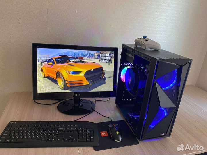 Игровой пк i7/16gb/1050ti