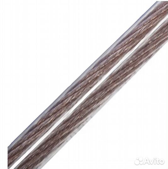 Аудио-кабель Hi-Fi 2х2.5 мм на отрез (1 м)