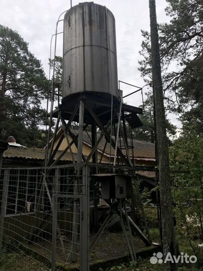 Бак для воды металлический 10 м3