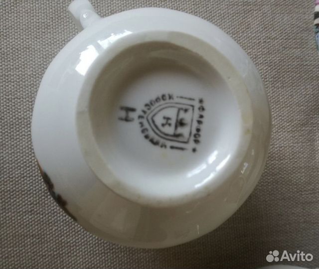 Сервиз чайный фарфор коростенський