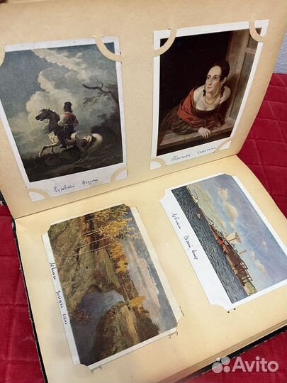 Альбом с открытками СССР (частная коллекция)