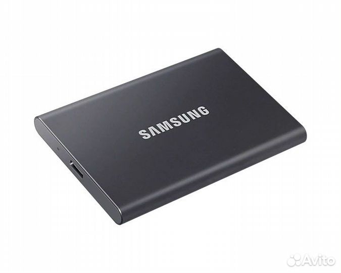 Портативный SSD Samsung T7 500Гб серый