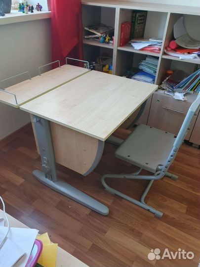 Растущая парта и стул Дэми